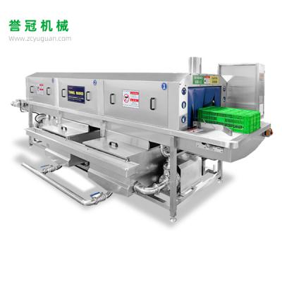 全自动周转筐清洗机｜高效清洗，解决食品车间筐具清洗难题